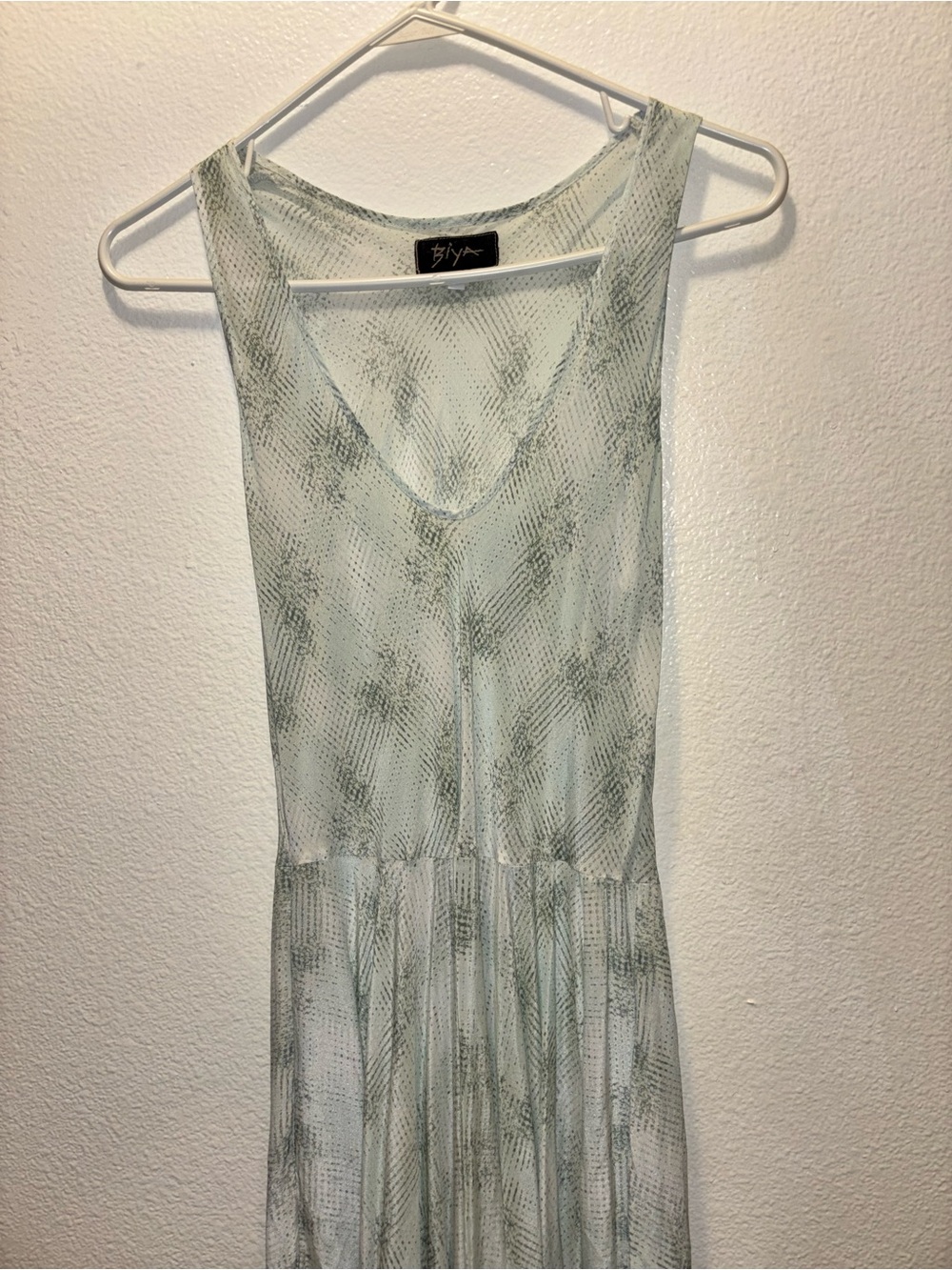Biya Silk Maxi Dress M